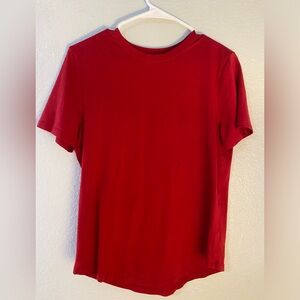 Lululemon Red T-Shirt